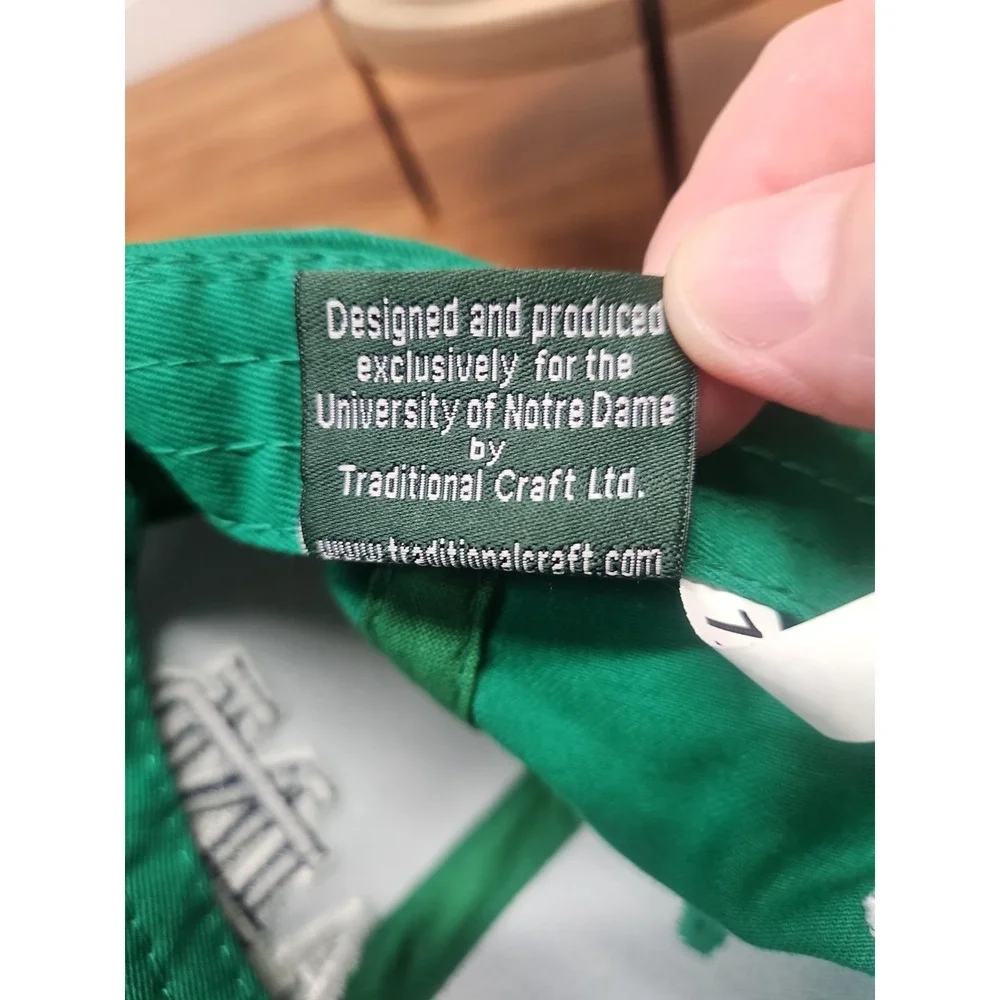 Ireland Notre Dame Baseball Cap Adjustable Strap